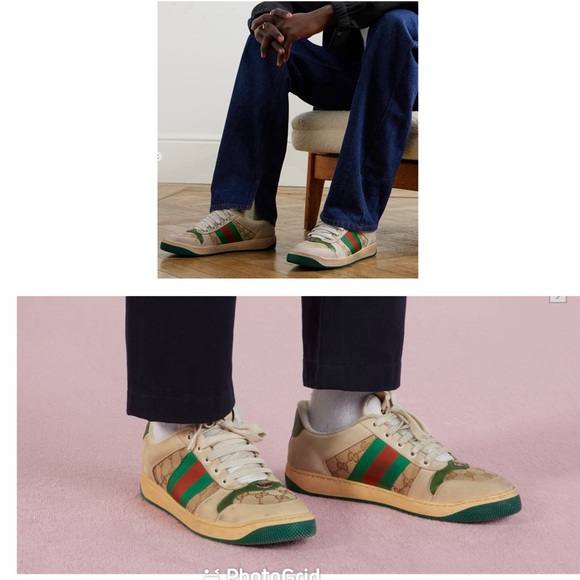 Gucci MEN'S SCREENER GG SNEAKER - Picture 1 of 9